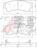 MAZDA CBY13323ZA Brake Pad Set, disc brake